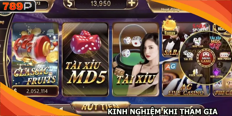 Kinh nghiệm và thủ thuật khi tham gia chơi tại trang web